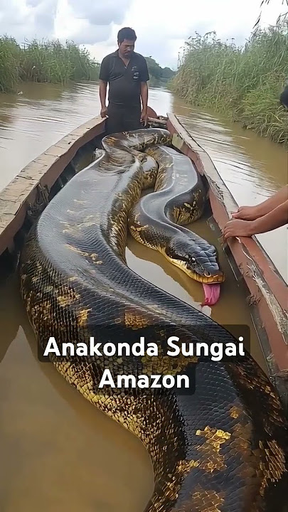 Merinding...😱 Inilah penunggu Sungai Amazon. #shorts #shortsfeed #amazon #sungaiamazon