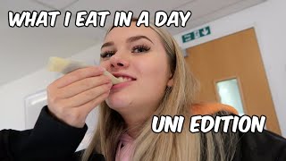 realistic what I eat in a day *as a broke uni student*