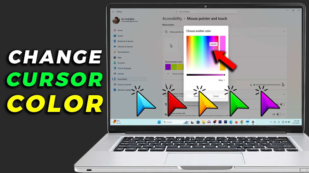 How To Change Mouse Pointer Color In Windows 11 (Quick & Easy)