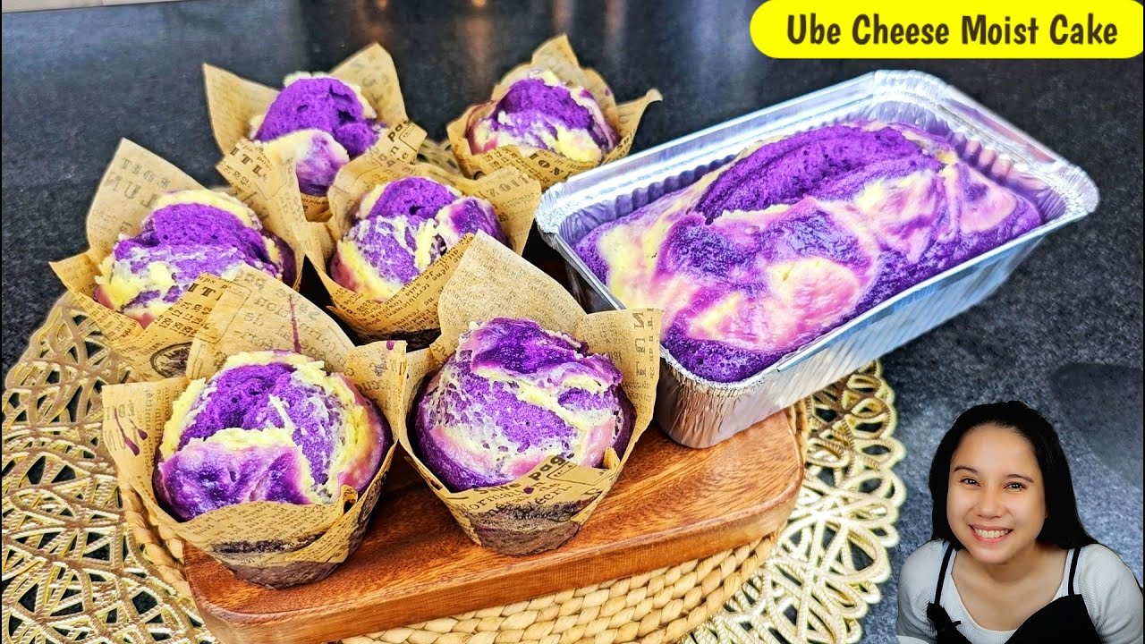 Влажный сырный пирог Ube без выпечки