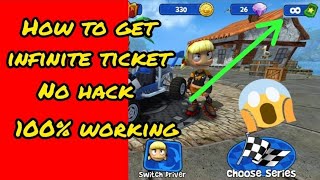 How to get infinite ticket | Beach buggy racing screenshot 5