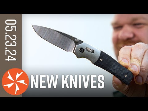 New Knives for the Week of May 23rd, 2024 Just In at KnifeCenter.com