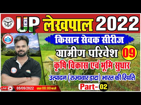 Gramin Parivesh For UP Lekhpal, ग्रामीण विकास, कृषि विकास एवं भूमि सुधार | Lekhpal किसान सेवक सीरीज