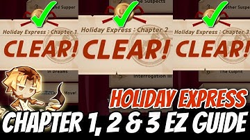 Holiday Express Full GUIDE, Evidence PUZZLE Answers and GIVEAWAY ✨