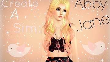 The Sims 3: Create A Sim - Diva Inspired (Abby Jane) *Jnh781 Contest Entry*