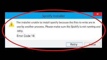 How To Fix This Installer Is Unable To Install Spotify - Fix Spotify Error Code 18 - Windows 10/8/7