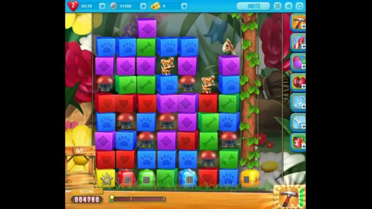 Pet Rescue Saga level 742 no buyed hammers 😈 ►TOBIAS DEAMON◄