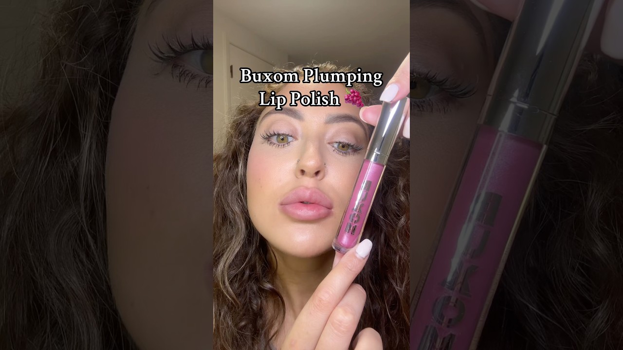 Buxom Plumping Lip Polish Review & Tryon