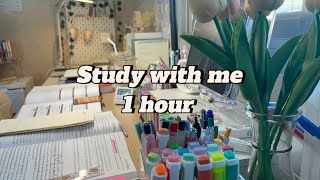 อ่านหนังสือกัน STUDY WITH ME 1 hour with music