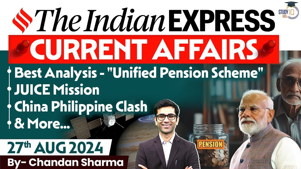 The Indian Express Newspaper Analysis | 27 August 2024 | Daily Current ...