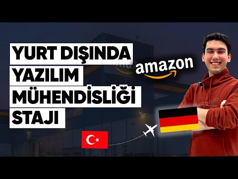 Amazon Almanya'da Bilgisayar Mühendisliği Stajı