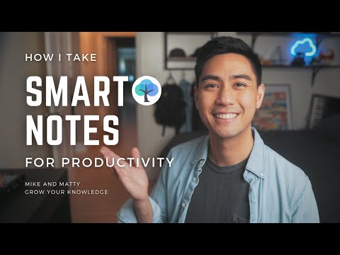 Hoe om te Smart Notes (voor productiviteit)