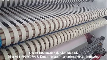 Masking Tape Slitting and Rewinding Machine