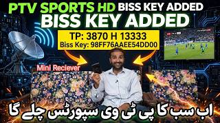 How to add biss key PTV SPORTS HD in Forever Reciever
