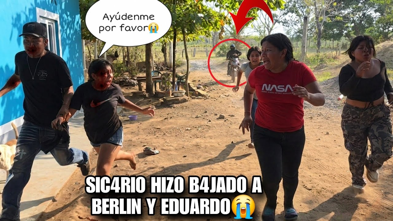 Sic4rio H4bati0 A Tir0s A BERLIN Y EDUARDO Frente A Todos😭Nunca Imaginamos Esta Terribl3 Tr4gedia😱
