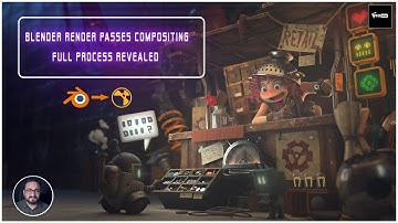 BLENDER TO NUKE PASSES COMPOSITING FULL PROCESS | VFX VIBE