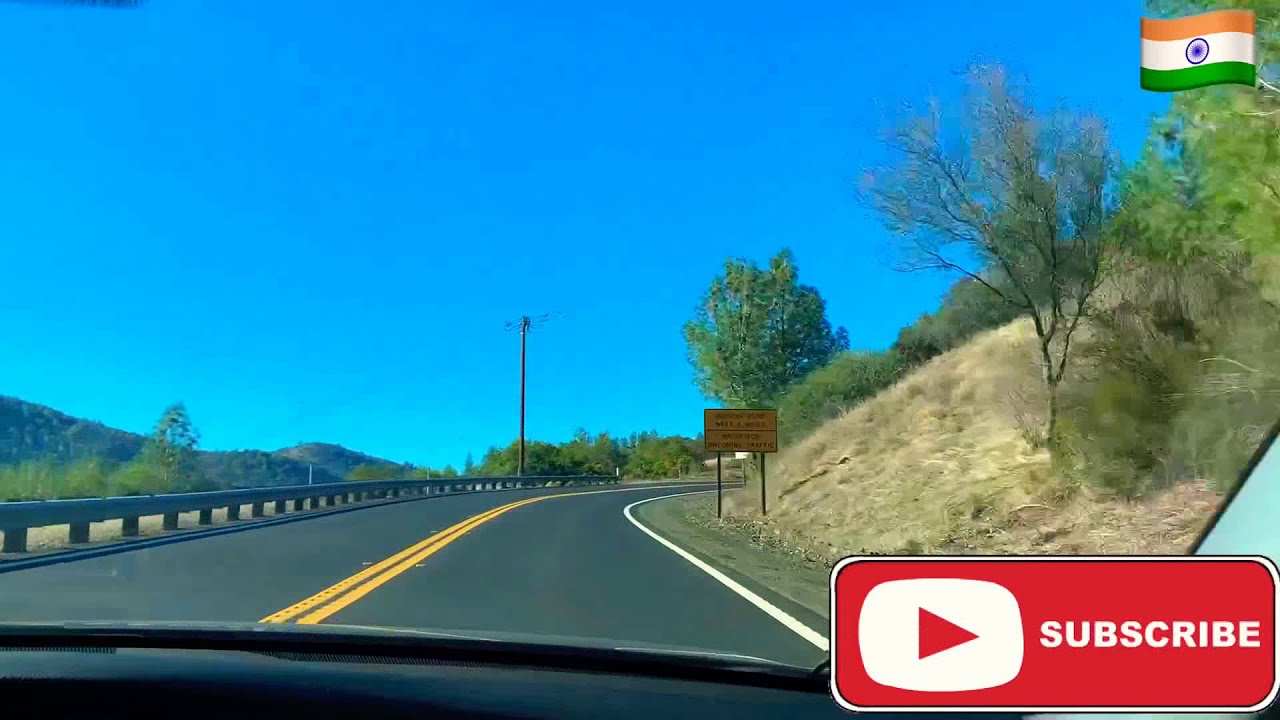 Scenic Drive in Yosemite National Park, Big Oak Flat Entrance in Pandemic and Snow ❄️