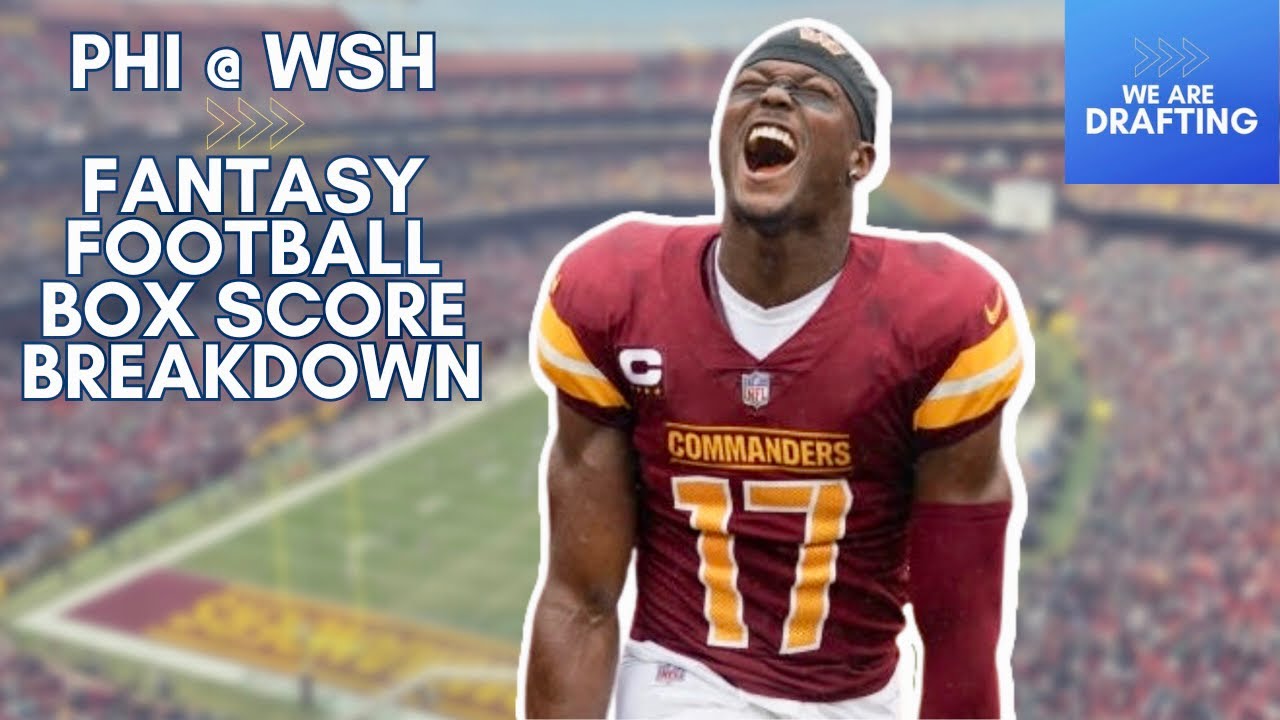 Start Scary Terry EVERY WEEK? - Oct. 29 Fantasy Football Box Score Recap & Reaction