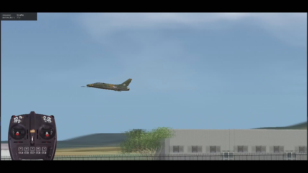RealFlight F-100 Super Sabre Demo