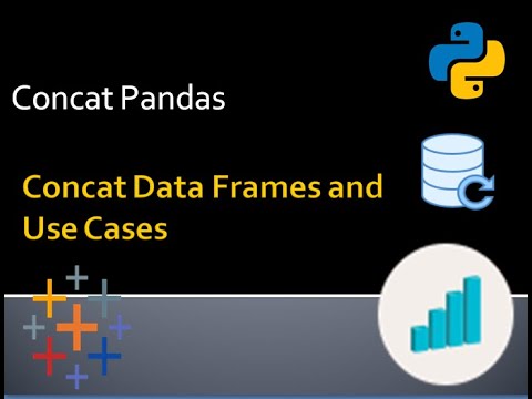 Concat DataFrame in Pandas !! Data Science - YouTube