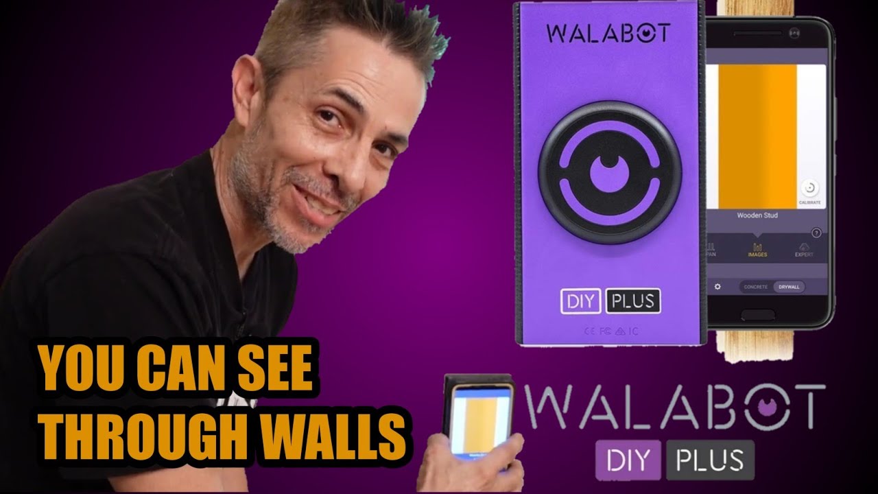 Walabot Tutorial - How To See Through Walls - Drywall Repair 