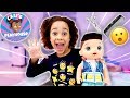Cali Gives Her Baby Doll a Haircut | Cali's Playhouse