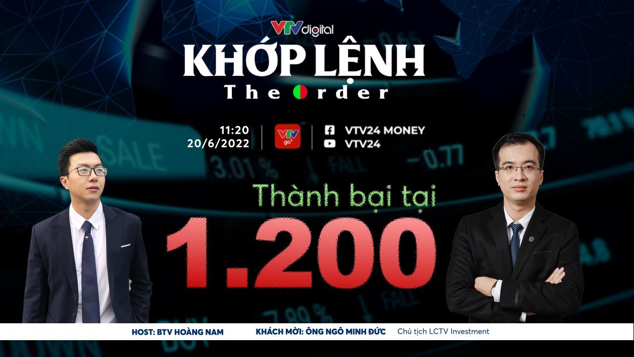 Outline Video Khớp lệnh 20/06/2022 - THÀNH BẠI TẠI 1.200 | VTVMoney