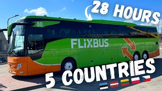 I Spent OVER 24 Hours On A FLIXBUS To Prague | TRIP REPORT