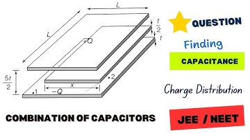 Advanced Capacitance Question  | Charge Distribution & Equivalent Capacitance