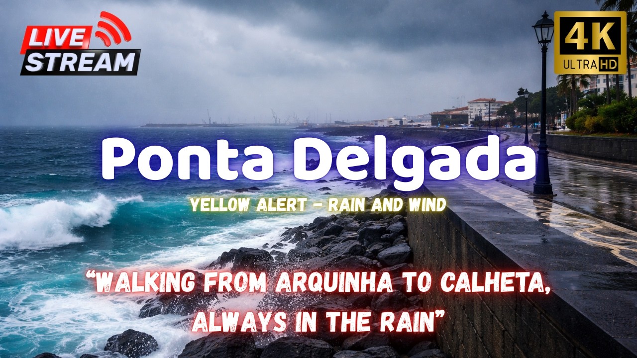 🎥 Arquinha - Calheta (Ponta Delgada) ⚠️🌧️☂️🚶‍♂️