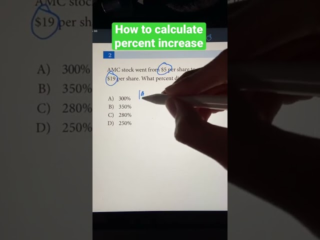 How to Calculate Percent Increase class=