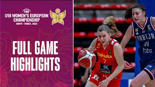 Serbia 🇷🇸 vs Spain 🇪🇸 | 3rd Place Game Highlights