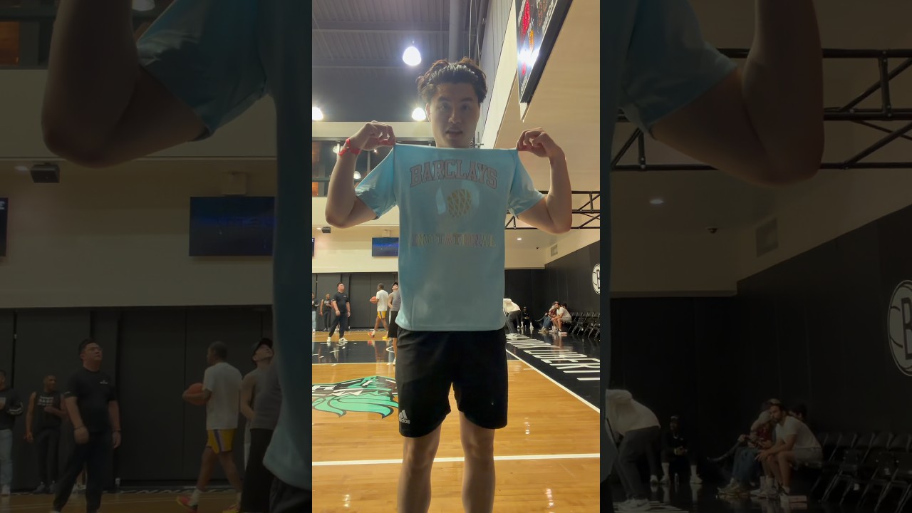 Играем в баскетбол в Barclays Center! 