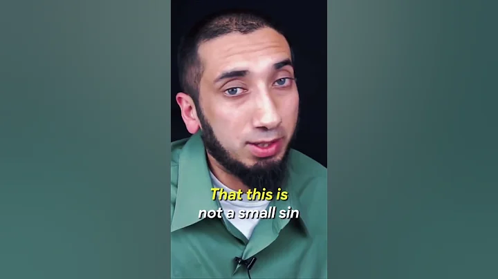 Are you in a Haram relationship? Nouman Ali khan