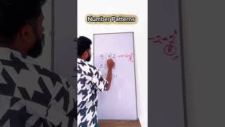 Number Patterns 💥#maths #mathstricks #shorts #mathematics #education #study #exam