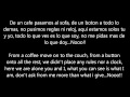 Luis Enrique Yo No Se Mañana I Don't know Tomorrow Letra/Lyrics (Translation)