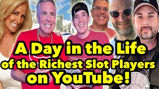 A Day in the Life of the Richest Slot Players on YouTube! #vegasmatt #ejmorrow #Goddessofslots 