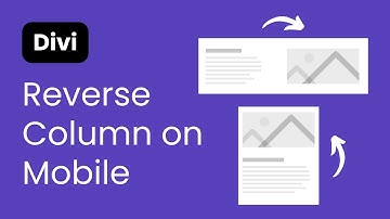 Divi | How to Reverse Column on Tablet and Mobile devices