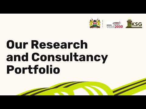 KSG Research and Consultancy Portfolio