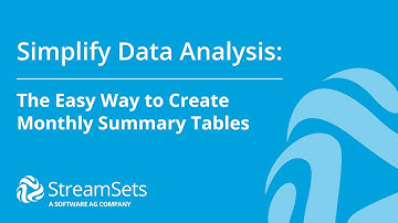 Simplify Data Analysis: The Easy Way to Create Monthly Summary Tables