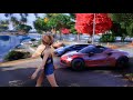 GTA 5 Realistic Graphics Mod - Downtow girl