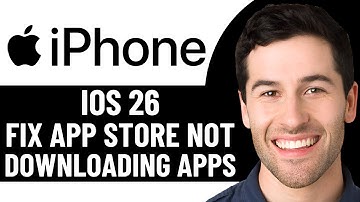 IOS 26 - HOW TO FIX APP STORE NOT DOWNLOADING APPS ON IPHONE? (COMPLETE GUIDE) 2025!