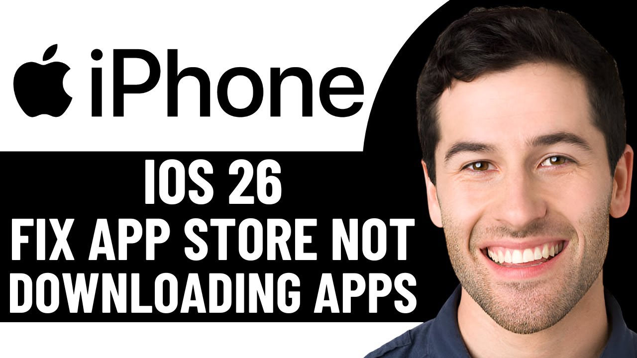 IOS 26 - HOW TO FIX APP STORE NOT DOWNLOADING APPS ON IPHONE? (COMPLETE ...