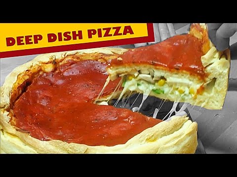 DEEP DISH PIZZA || PIZZA CAKE || PIZZA KUCHEN