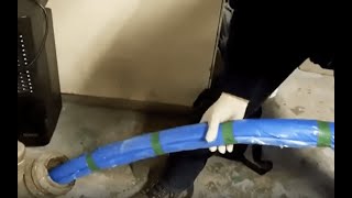 Pushed-in-Place sewer lining installation demo