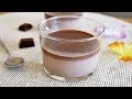 FLAN AU CHOCOLAT SANS OEUF SANS LACTOSE