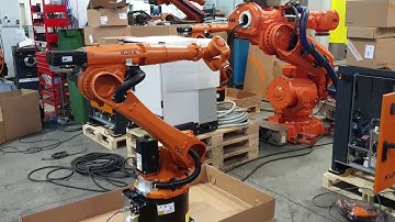In EUROBOTS: Kuka Cybertech KR20 R 1810, controller krc4