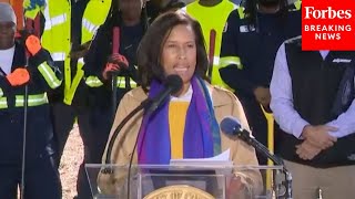 Washington, D.C., Mayor Muriel Bowser Holds Press Briefing To Mark Start Of Leaf Collection