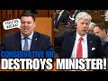 Conservative MP LOSES IT With Carney S Clueless Minister In Parliament 
