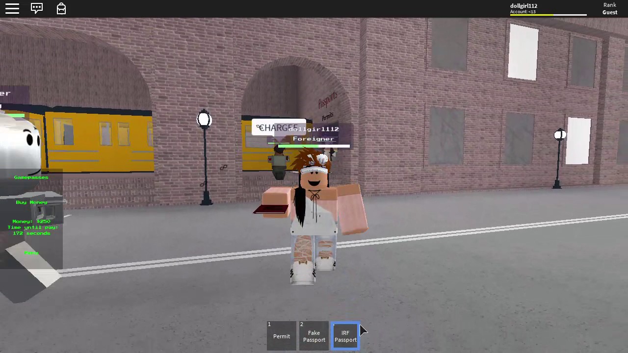 Showing You How To Get A Passport In Roblox Papers Please Youtube - irf pic roblox